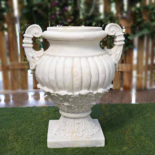 花盆雕塑-曲陽(yáng)花盆-魚缸雕塑-石桌雕刻-荷花